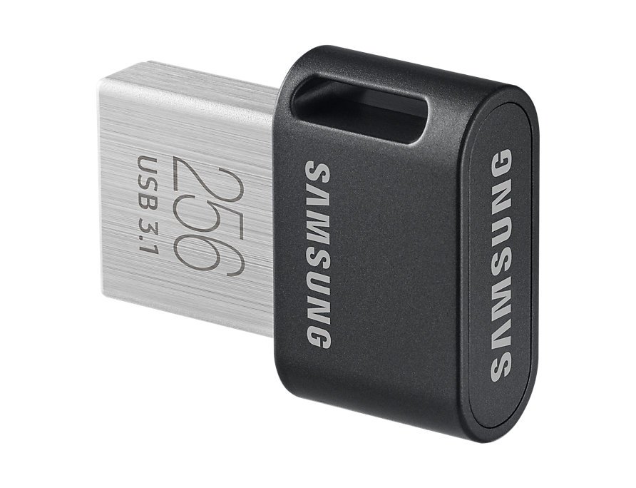 Флешка USB Samsung Fit Plus MUF-256AB/APC 256ГБ, USB3.1, черный