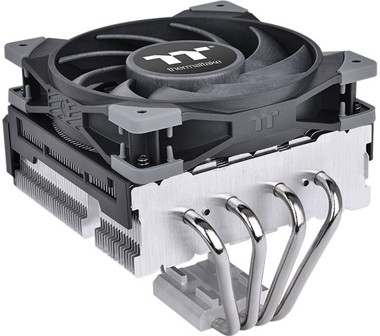 Кулер Cooler Tt TOUGHAIR 110 (CL-P073-AL12BL-A) 140W / PWM / all sockets +1700 /Black