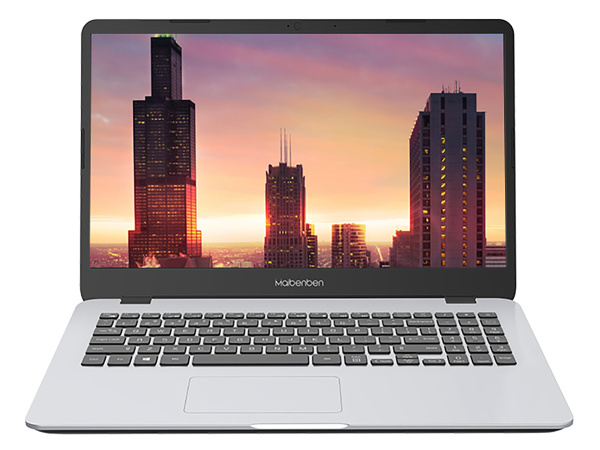 Ноутбук Maibenben M543 серебристый Full HD (1920x1080), IPS, AMD Ryzen 3 4300U, ядра: 4 х 2.7 ГГц, RAM 8 ГБ, SSD 256 ГБ, AMD Radeon Graphics , Linux
