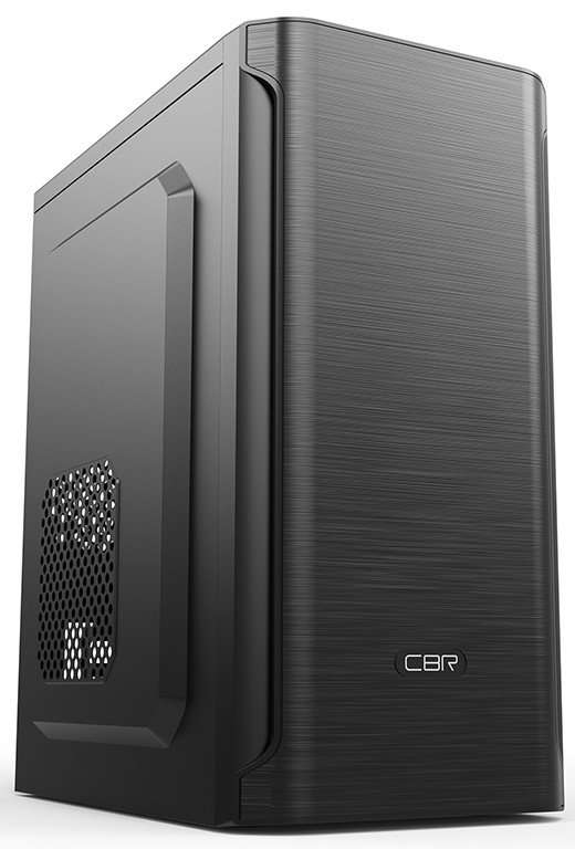 Корпус CBR  mATX Minitower MX10, без БП, 2*USB 2.0, HD Audio+Mic, Black PCC-MATX-MX10-WPSU