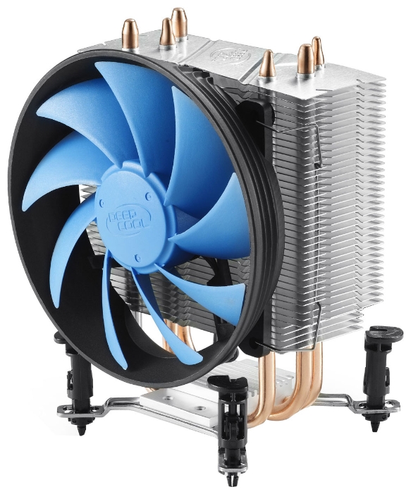 Кулер DEEPCOOL GAMMAXX300 LGA1700/1200/115X/AM5/AM4 (TDP 130Вт, PWM, Fan 120mm, 3 тепл. трубки прямого контакта) RET