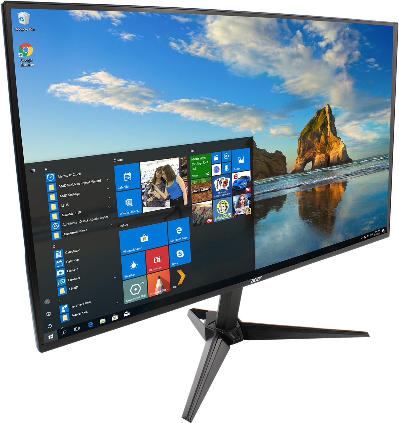 Монитор Acer 27" Nitro VG273BII, черный