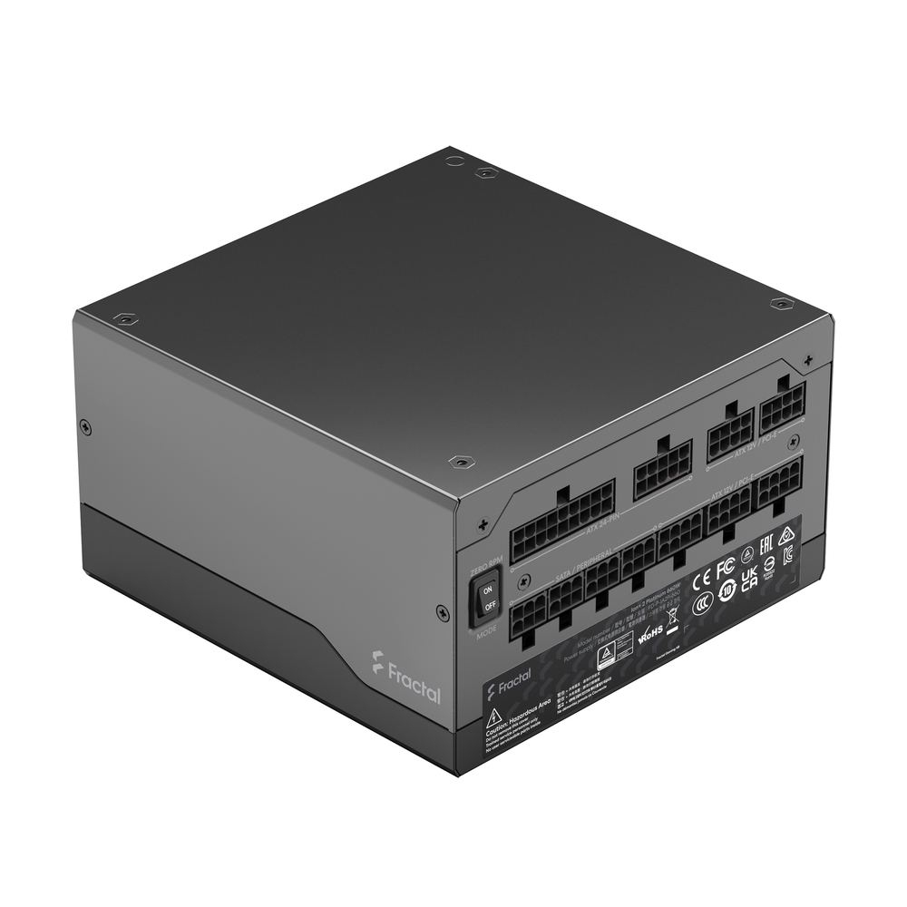 Блок питания Fractal Design ION+2 660,  650Вт,  140мм,  черный, retail [fd-p-ia2p-660-eu]