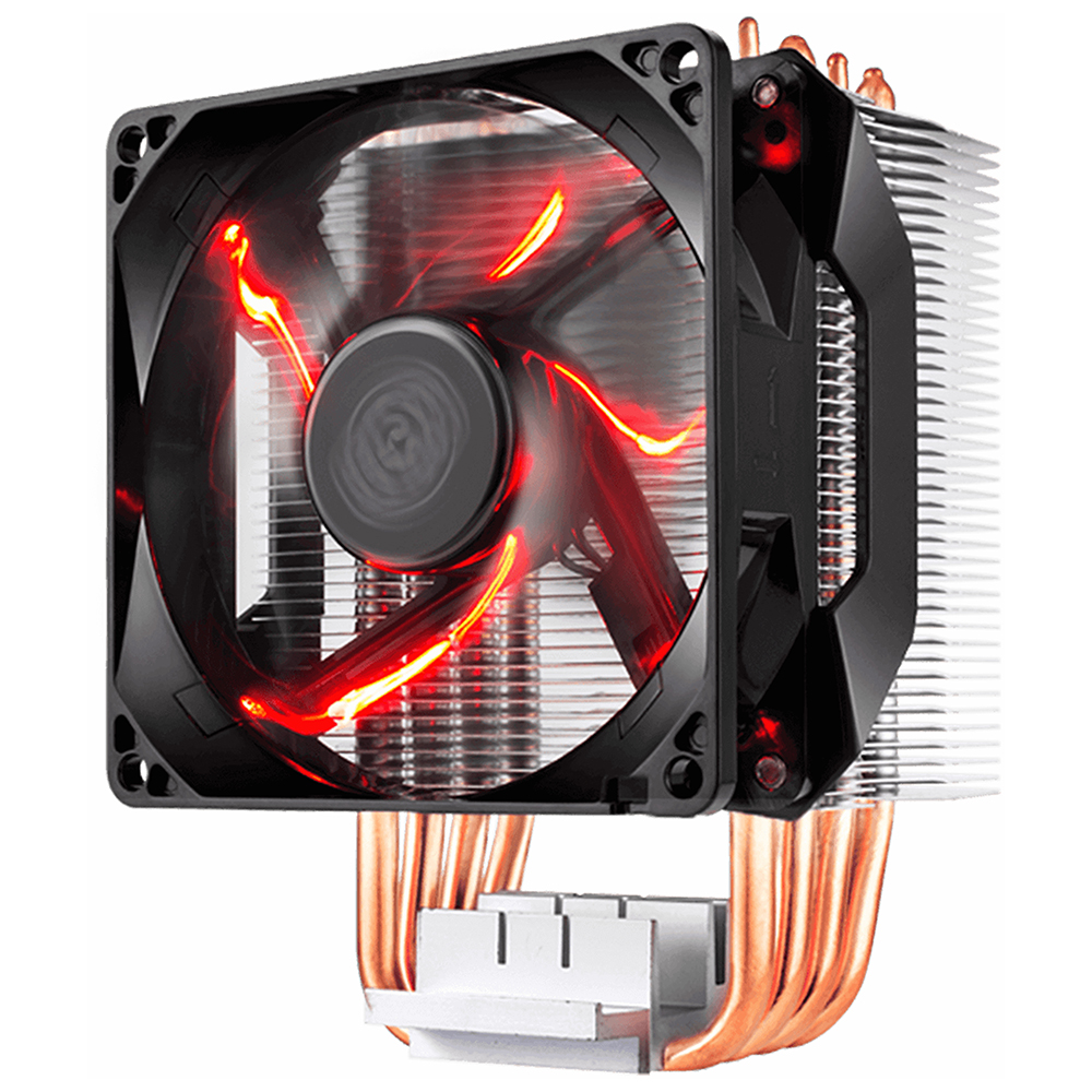 Кулер CoolerMaster Hyper H410R (RR-H410-20PK-R1) (Al+Cu, 4 теплотрубки, 600-2000 об/мин, 29.4 дБ, 4-