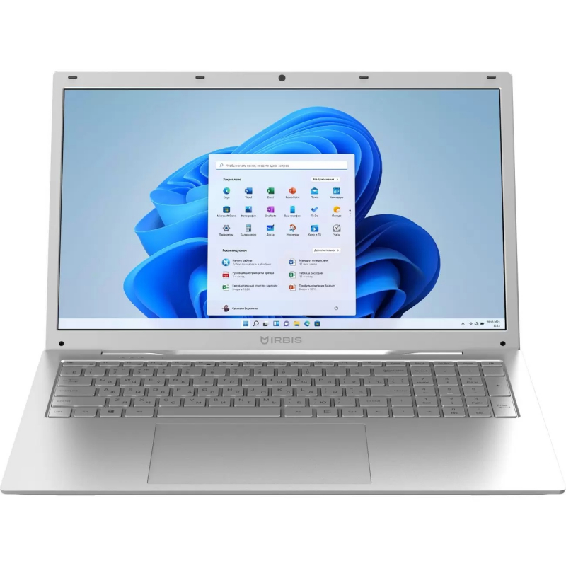 Ноутбук IRBIS 17NBC2002 17" CPU: i3-1005G1, 17"LCD 1920*1200 , 8+256GB SSD