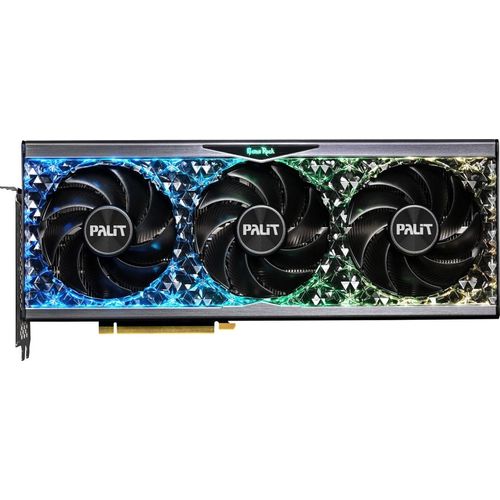 Видеокарта Palit PCI-E 4.0 RTX4070Ti GAMEROCK NVIDIA GeForce RTX 4070TI 12288Mb 192 GDDR6X 2310/2100
