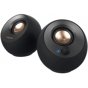 Колонки Creative Pebble V2 MF1695 2.0 черный 8Вт