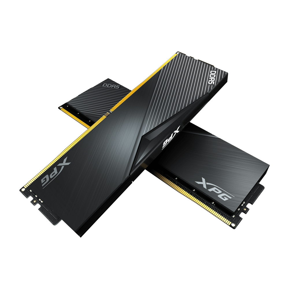 Модуль памяти ADATA 16GB (2 x 8Gb) DDR5 UDIMM, XPG LANCER, 5200 MHz CL38-38-38, 1.25V, Черный Радиатор