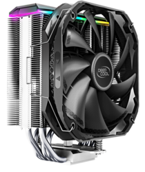 Кулер DEEPCOOL AS500 LGA20XX/1700/1200/115X/AM5/AM4 (8шт/кор, TDP 220W, PWM, ARGB Led