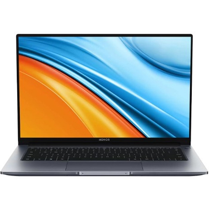 Ноутбук HONOR MagicBook 5500U 2100 МГц 14" 1920x1080, 8Гб DDR4 2100 МГц SSD 256Гб AMD Radeon Graphics Windows 11 Home RUS темно-серый 1.38 кг 5301AAQW
