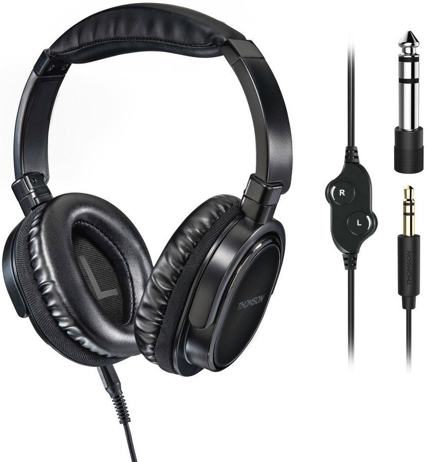 Наушники мониторы Thomson HED4508 8м, черный