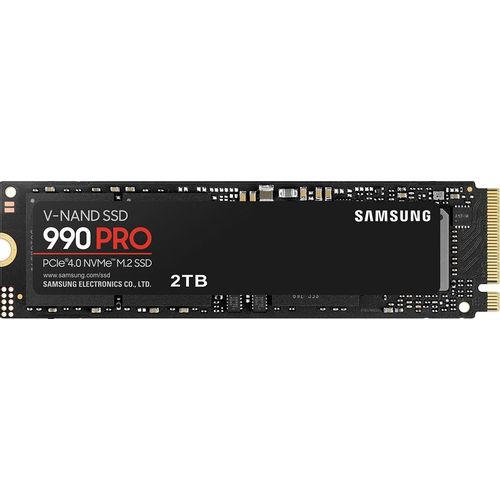 SSD накопитель Samsung 990 Pro MZ-V9P2T0BW 2ТБ, M.2 2280, PCI-E 4.0 x4, NVMe, PCIe