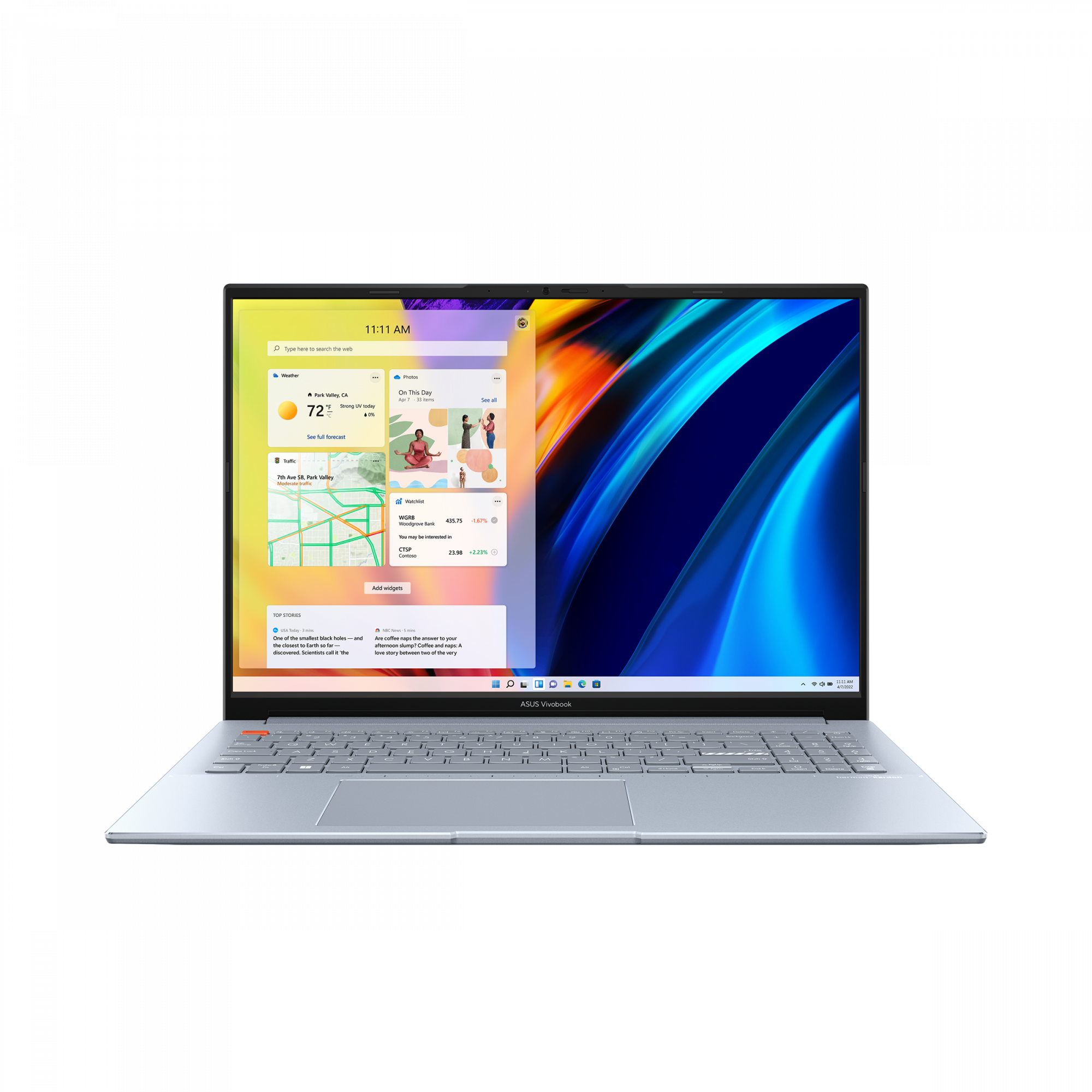 Ноутбук ASUS M5602QA-L2117 16"16:10)/AMD Ryzen 7 5800H/8Gb/512Gb/AMD Radeon/Solar Silver/DOS