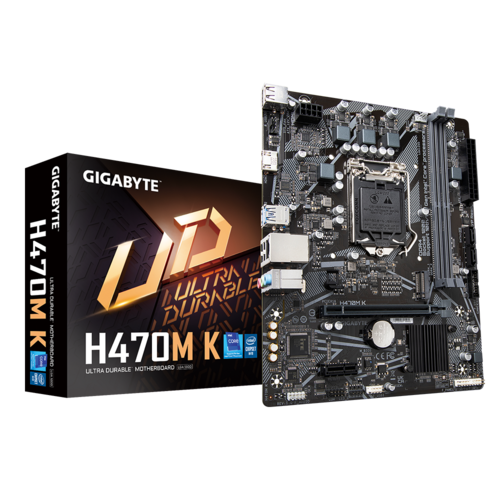 Материнская плата Gigabyte H470M K, RTL
