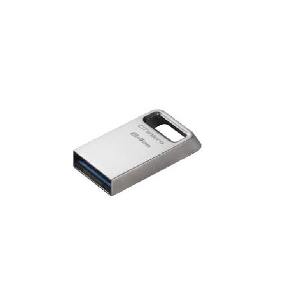 Флеш Диск Kingston 64Gb DataTraveler Micro DTMC3G2/64GB USB3.0 серебристый