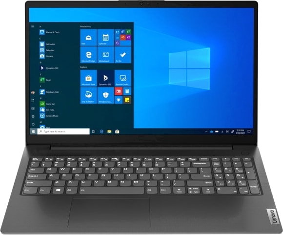 Ноутбук LENOVO V15 G2 ALC 82KD00DECD 5500U 15.6" 8Гб SSD 512Гб ENG/RUS Win11 черный 82KD00DECD