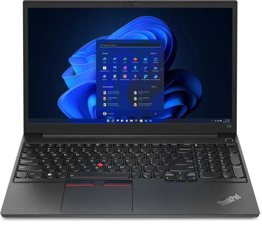 Ноутбук ThinkPad E15 Gen 4 15,6" 300N, i5-1235U, 2x8GB 3200, 512GB SSD M.2, NoOS