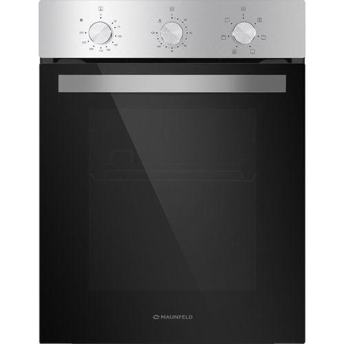 Духовой шкаф MAUNFELD EOEC516S, нержавеющая сталь/черный