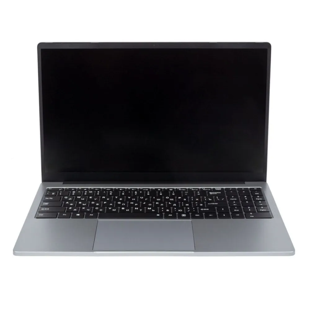 Ноутбук Hiper DZEN MTL1569 Core i7 1165G7 16Gb SSD512Gb Intel Iris Xe graphics 15.6" IPS FHD (1920x1080) Windows 10 Professional grey WiFi BT Cam 5700mAh (SEWQ7BD)