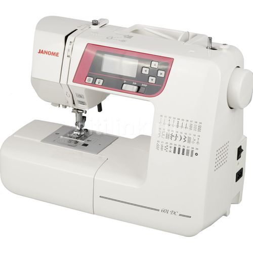 Швейная машина Janome DC 601, белый/черный