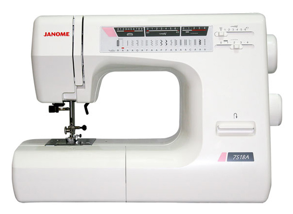 Швейная машина Janome 7518A белый