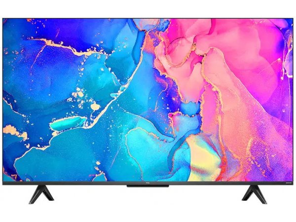Телевизор QLED TCL 50" 50C635 черный 4K Ultra HD 60Hz DVB-T DVB-T2 DVB-C DVB-S DVB-S2 USB WiFi Smart TV (RUS)