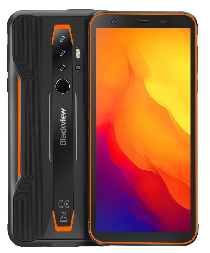 Смартфон Blackview BV6300 Pro, черный/оранжевый