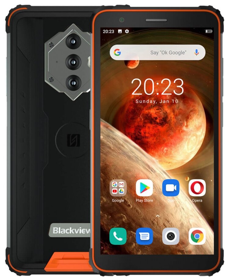 5.7" Смартфон Blackview BV6600 64 ГБ оранжевый