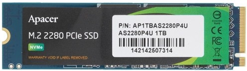 Твердотельный накопитель Apacer SSD AS2280P4U 1TB M.2 PCIe Gen3x4