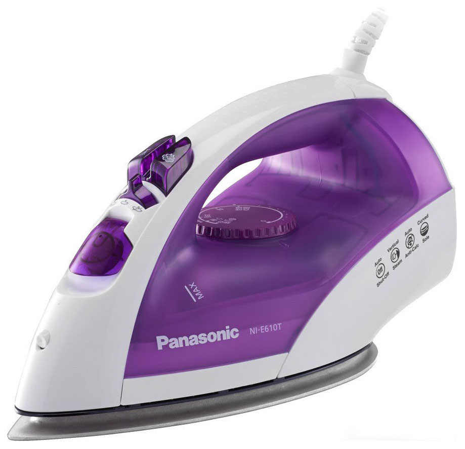 Утюг Panasonic NI-E610TVTW 2320Вт фиолетовый/белый