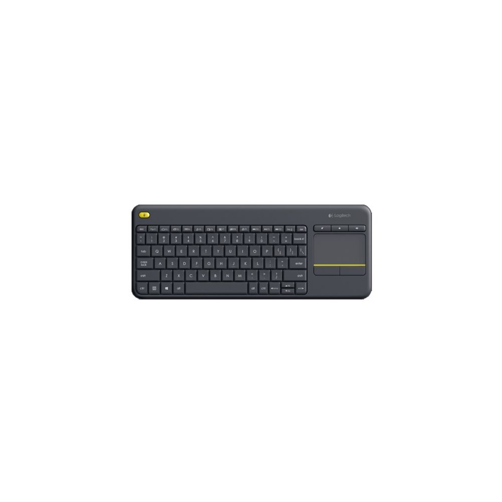 Клавиатура 920-007147 Logitech Клавиатура K400 Wireless Touch Plus USB RTL
