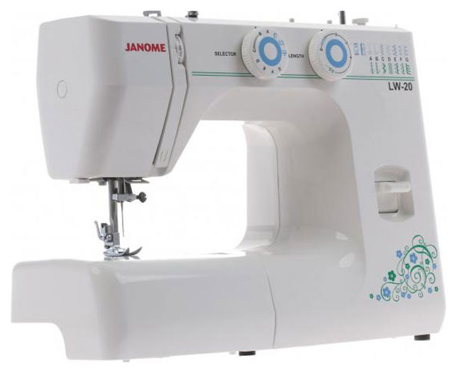 Швейная машина Janome LW-20 белый