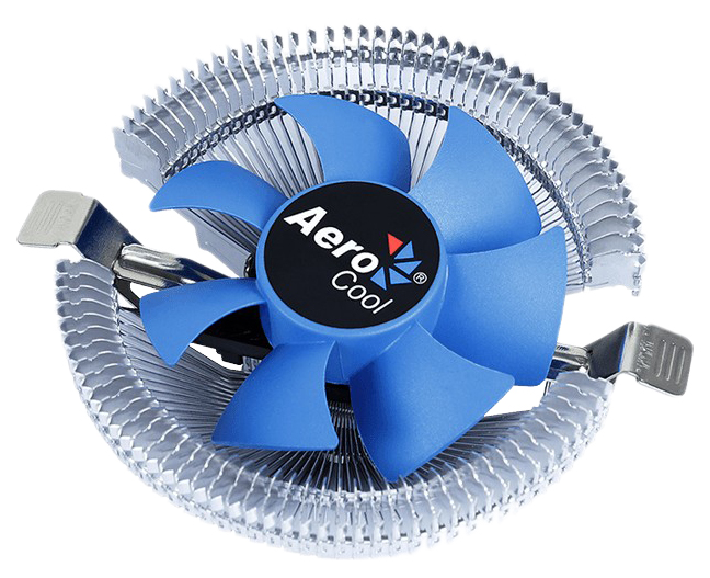 Устройство охлаждения(кулер) Aerocool Verkho I Soc-1151/1200 4-pin 12-30dB Al 90W 190gr Ret