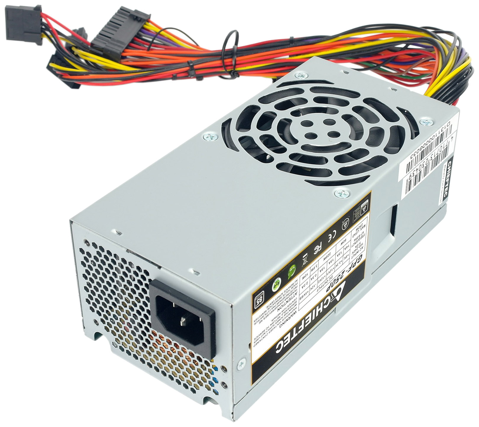 Блок питания Chieftec Smart GPF-350P (ATX 2.3, 350W, TFX, Active PFC, 80mm fan, 80 PLUS BRONZE) OEM
