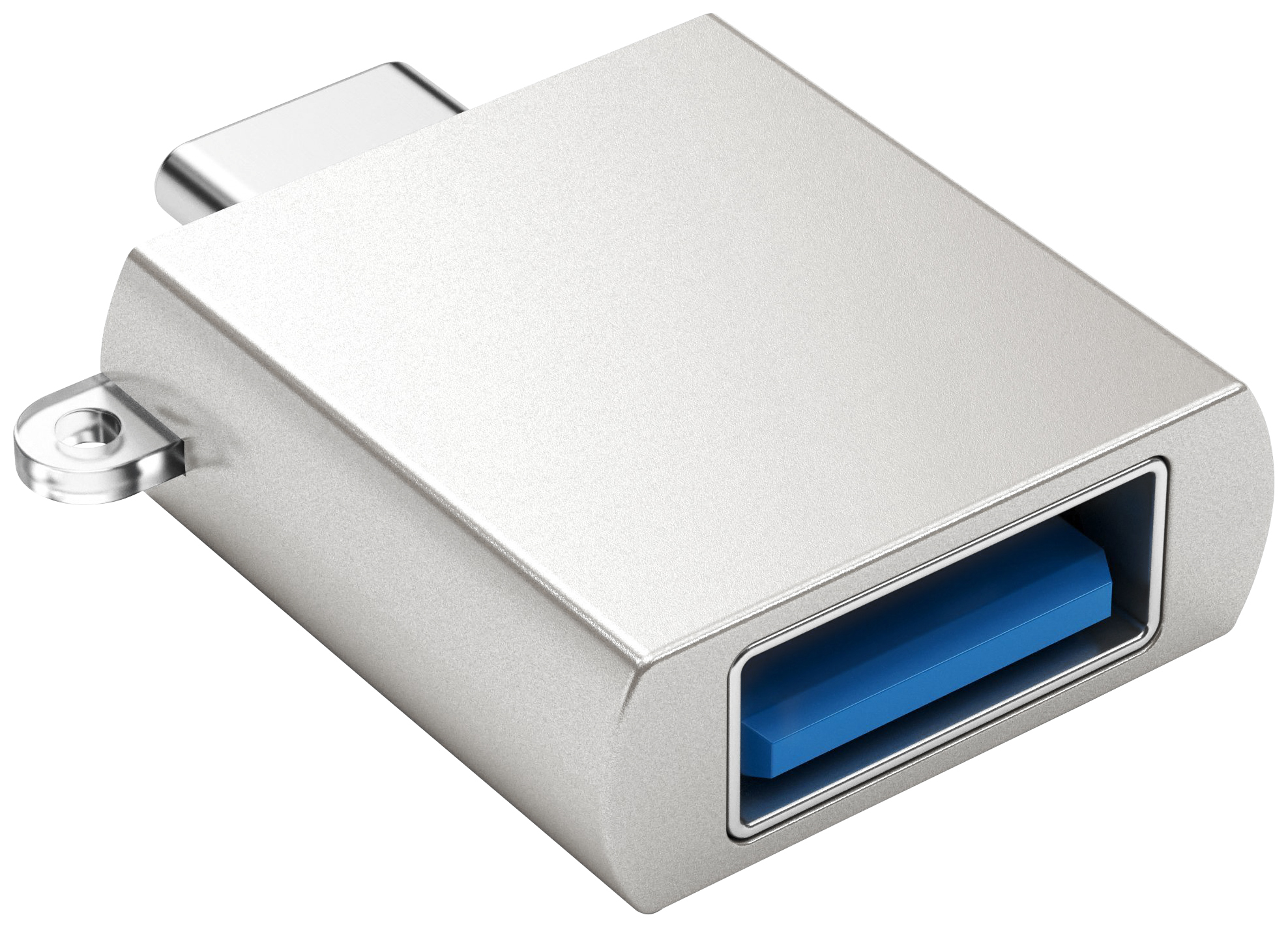 USB адаптер Satechi Type-C USB Adapter USB-C to USB 3.0. Цвет серебряный