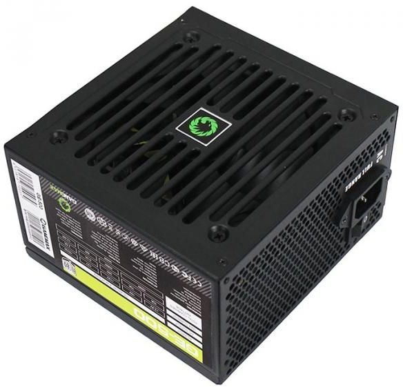Блок питания GameMax ECO Gamer GE-500 500 Вт [ATX vATX 12V 2.31, APFC, 120 x 120 мм fan, 4+4 pin CPU, 6+2 pin PCI-E, 4 SATA]