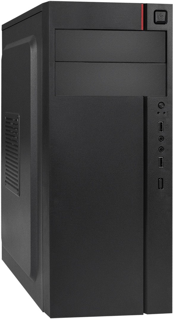 Корпус Mid-Tower ExeGate AA-440 черный [0.5 мм, БП 450 Вт] [EX290182RUS]