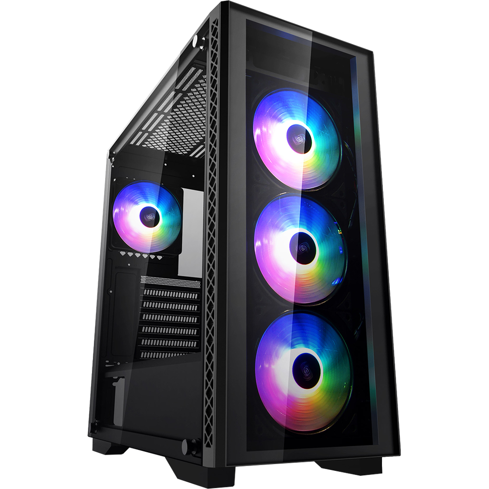 Корпус Deepcool MATREXX 50 ADD-RGB 4F без БП, боковое окно (закаленное стекло)