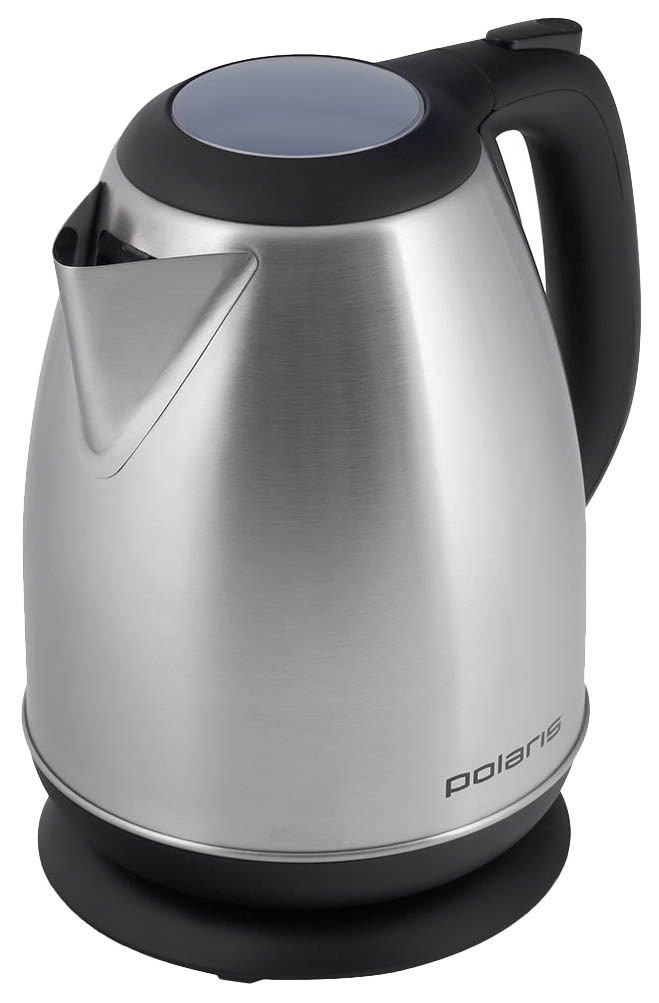 Чайник электрический Polaris PWK 1751CA 1.7л. 2200Вт нержавеющая сталь/черный