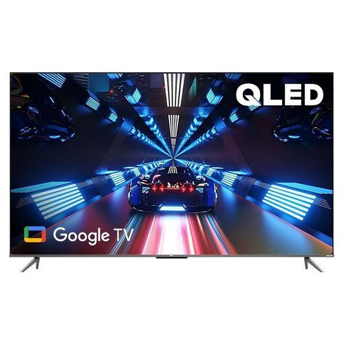 55" Телевизор TCL 55C635, QLED, 4K Ultra HD, черный, SMART TV, Google TV