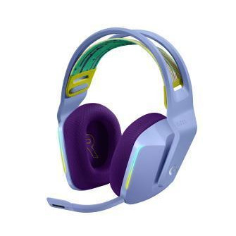 Наушники игровые беспроводные Logitech G733 LIGHTSPEED LILAC закрытые,  7.1, радиоканал, лиловый]