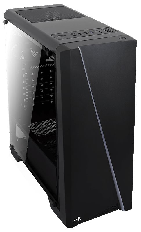 Корпус AEROCOOL Cylon MidiTower без Б/П ATX MicroATX MiniITX Цвет черный 4713105968842