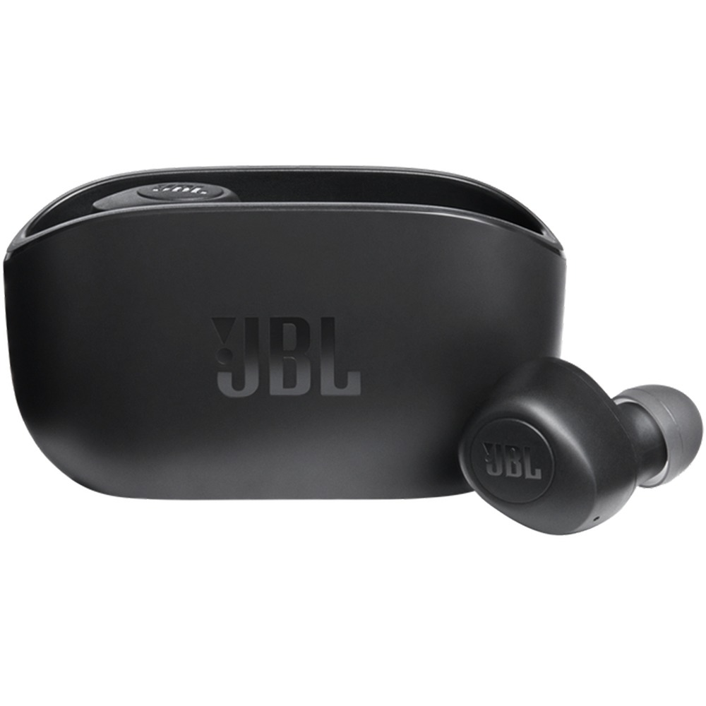 Наушники True Wireless JBL Wave 100 Black (JBLW100TWSBLK)