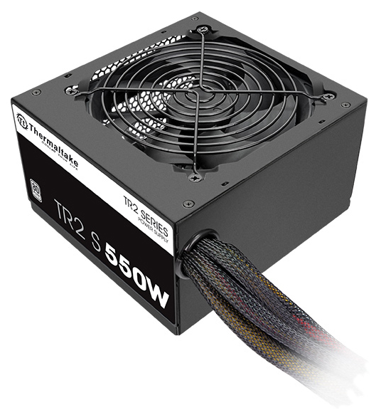 Блок питания Thermaltake ATX 550W TR2 S 80+ (24+4+4pin) APFC 120mm fan 5xSATA RTL