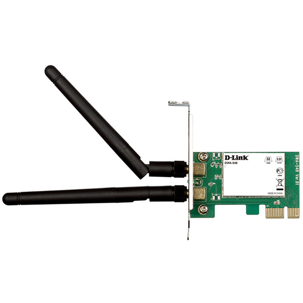 Wi-Fi адаптер 300MBPS PCI DWA-548/10/C1A D-LINK