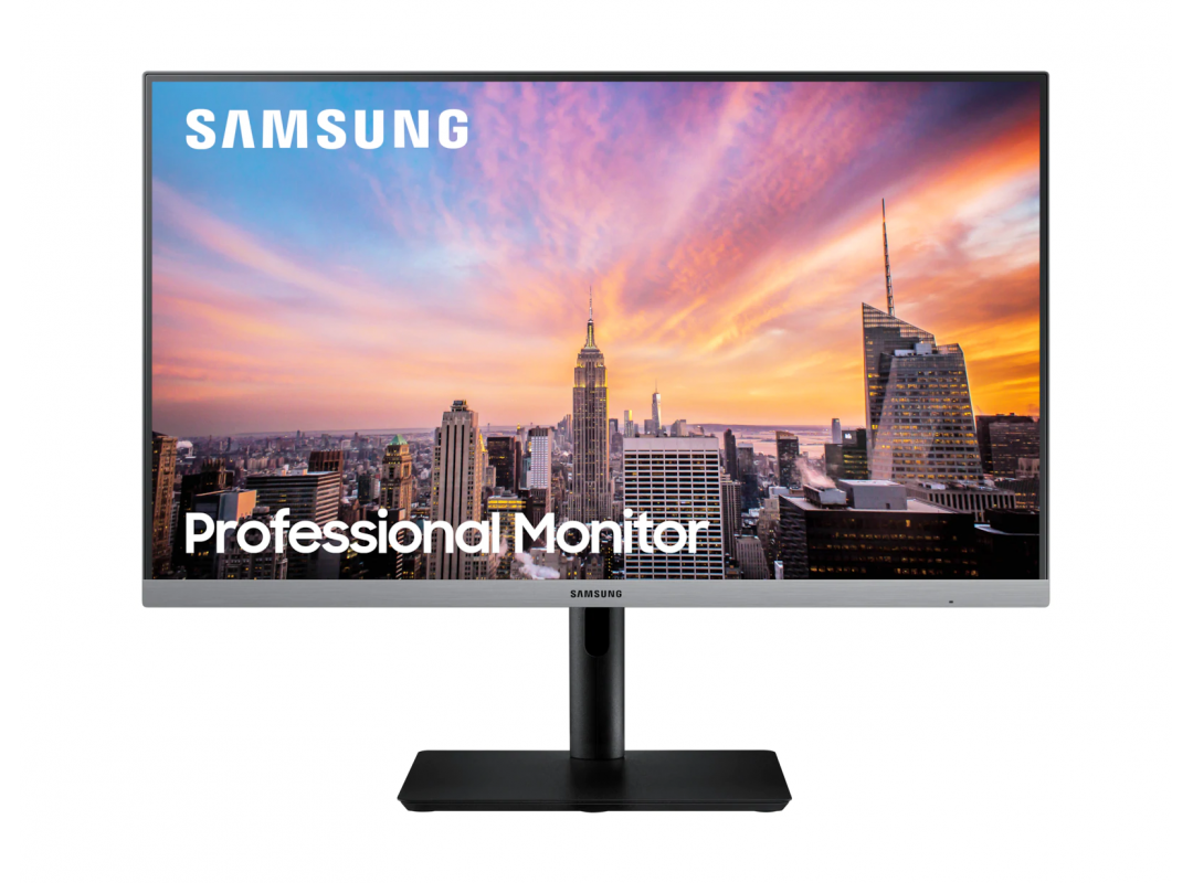 Монитор Samsung S24R650FDI 23.8" LCD IPS LED monitor, 1920x1080, 5(GtG)ms, 250 cd/m2, 75Hz, MEGA DCR (static 1000:1), 178°/178°, DP, HDMI, D-sub, USB (3.0x2/2.0x2), HAS, VESA 100x100 mm, black