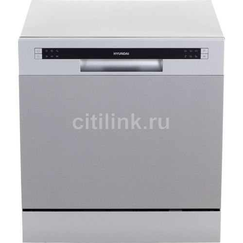 Посудомоечная машина Hyundai DT503 серебристый (компактная)