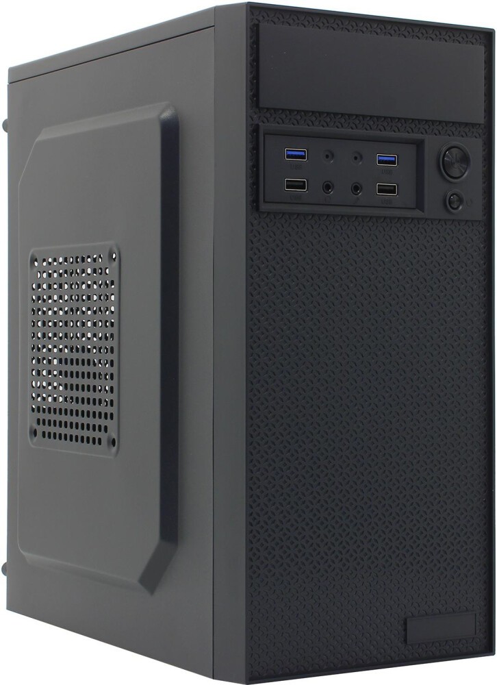 Корпус Mini-Tower ExeGate BAA-109U2 черный [0.5 мм] [EX291271RUS]