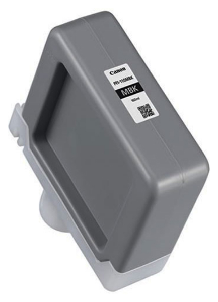 Картридж струйный Canon PFI-110 MBK 2363C001 черный матовый (160мл) для Canon TX-2000/3000/4000