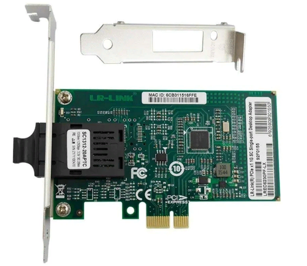 Сетевой адаптер PCIE 1GB 1000MBPS SINGLE LREC6230PF LR-LINK